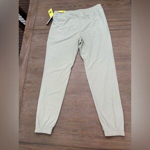 Men’s All In Motion Run Pants - Size M 33” Waist 28” Inseam Quick Dry, Stretch